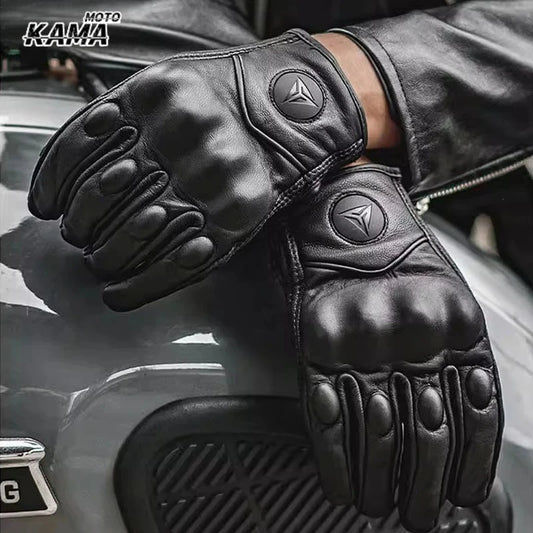 Motorcycle Gloves Waterproof Windproof Winter Warm Summer Breathable Touch Operate Guantes Moto Fist Palm Protect