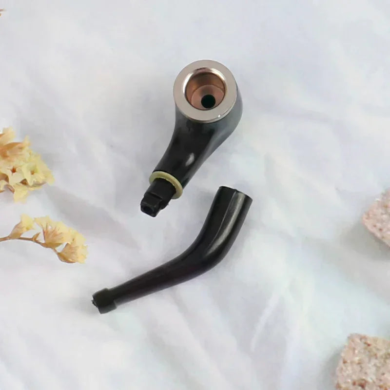 1/6 Miniature Scene Model Dollhouse Accessories Mini Handheld Smoking Pipe Toys