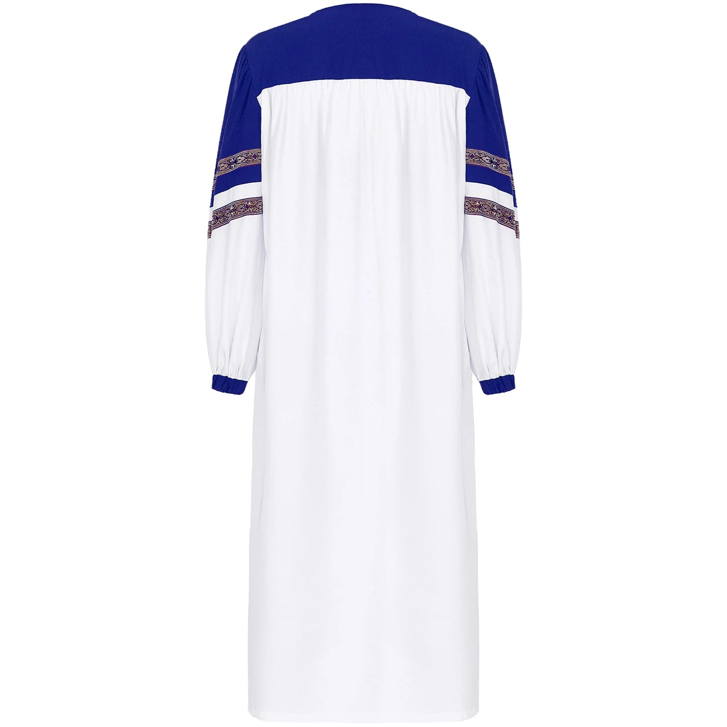 Womens Church Clergy Loose Choir Robe Dress Priest Preacher Dresses Baptism Confirmation Officiant Costume Praise Worship Dress
