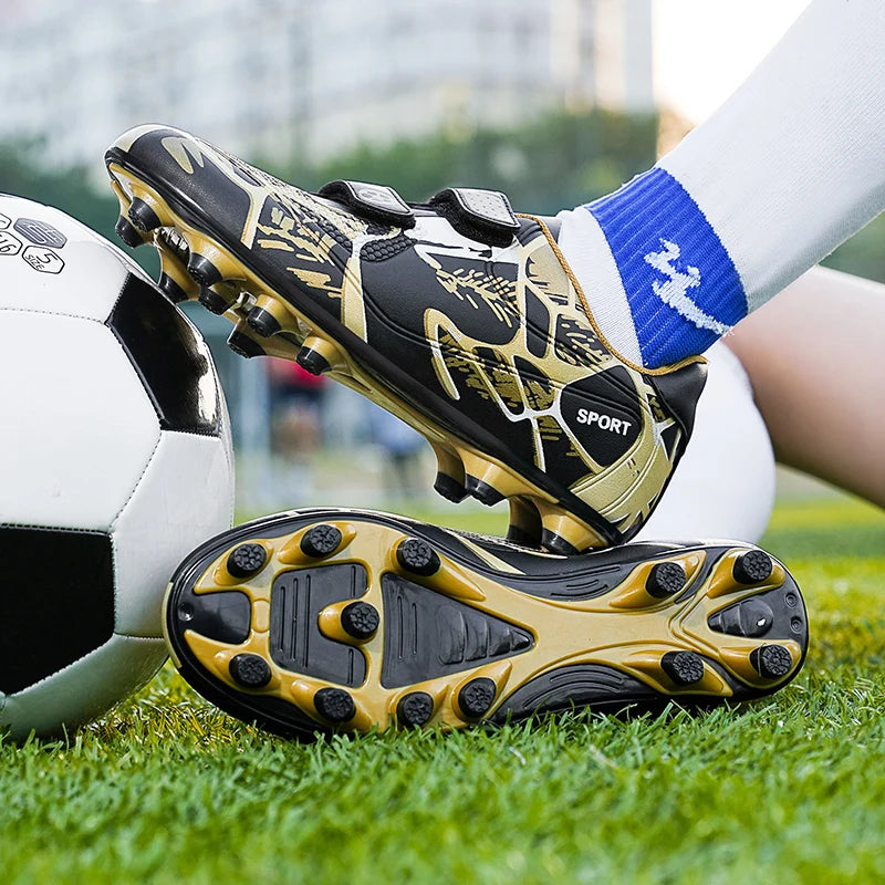 Kids Soccer Shoes FG/TF Football Boots Professional Cleats Grass Training Sport Footwear Boys Outdoor Futsal Soocer Boots 28-38