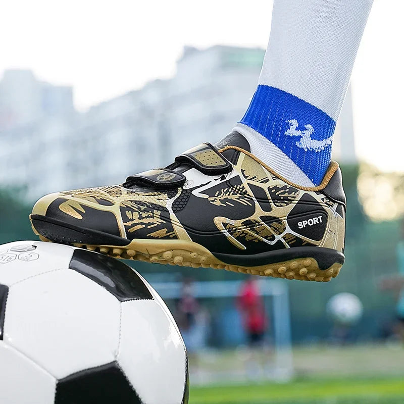 Kids Soccer Shoes FG/TF Football Boots Professional Cleats Grass Training Sport Footwear Boys Outdoor Futsal Soocer Boots 28-38