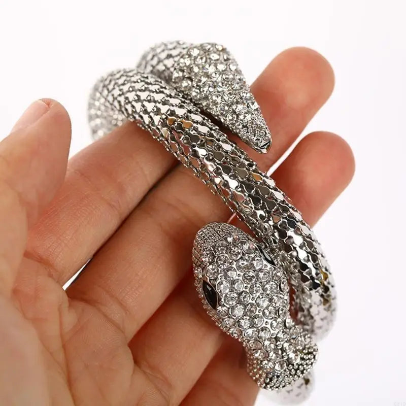 Snake Necklace Flexible Twisty Multi-Purpose Necklace Bracelets Collar Necklace Punk Gothic Jewelry for Women Gift