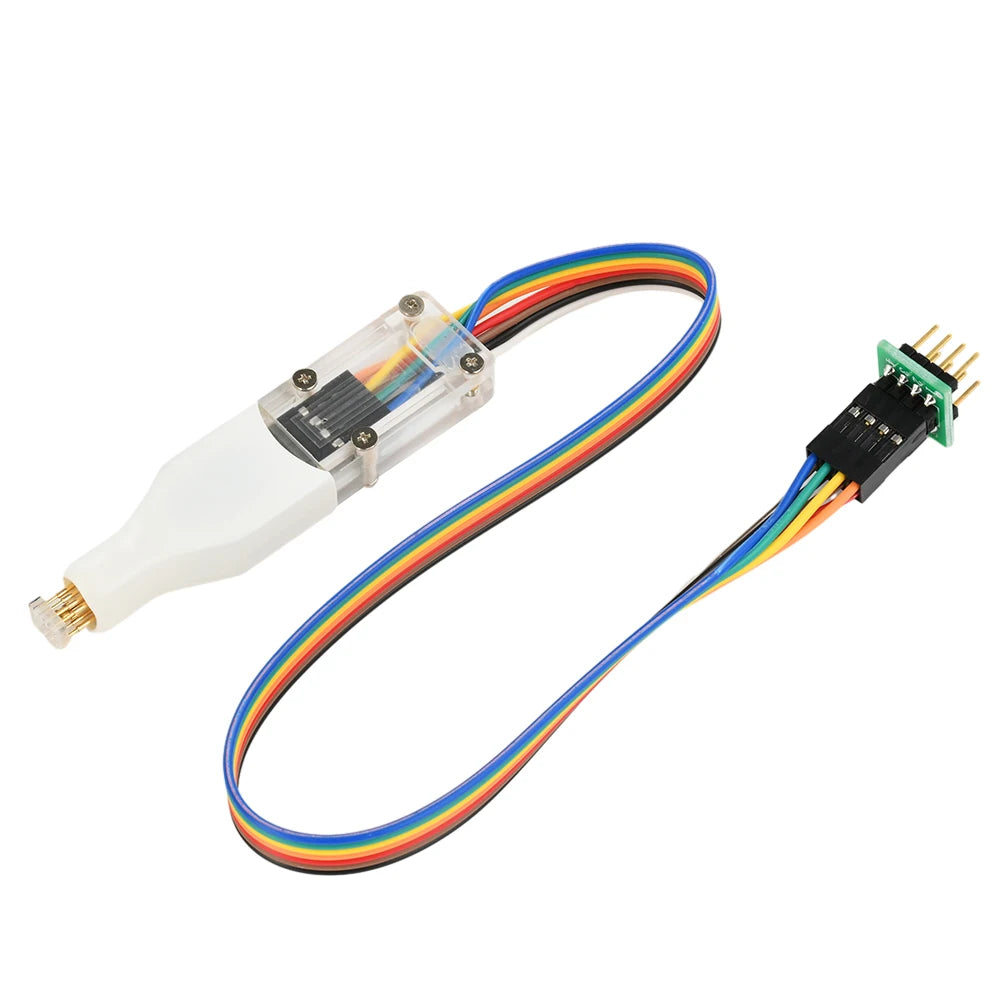 1Pcs SOP8/WSON8/QDFN8 Chip Download Burn Read Write Probe Spring Needle Flash Chip Burner With Cable Spacing 4.4/5.8/6.5/8.5