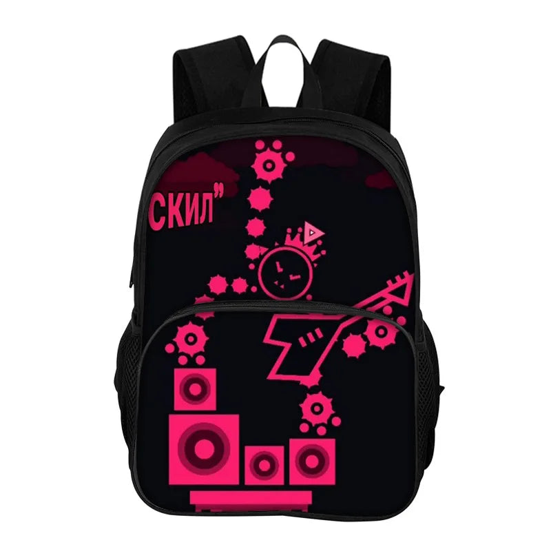 Kids Backpacks Just Shapes & Beats Student Anime School Bags Children Outdoor Sport Travel Rucksack Gift