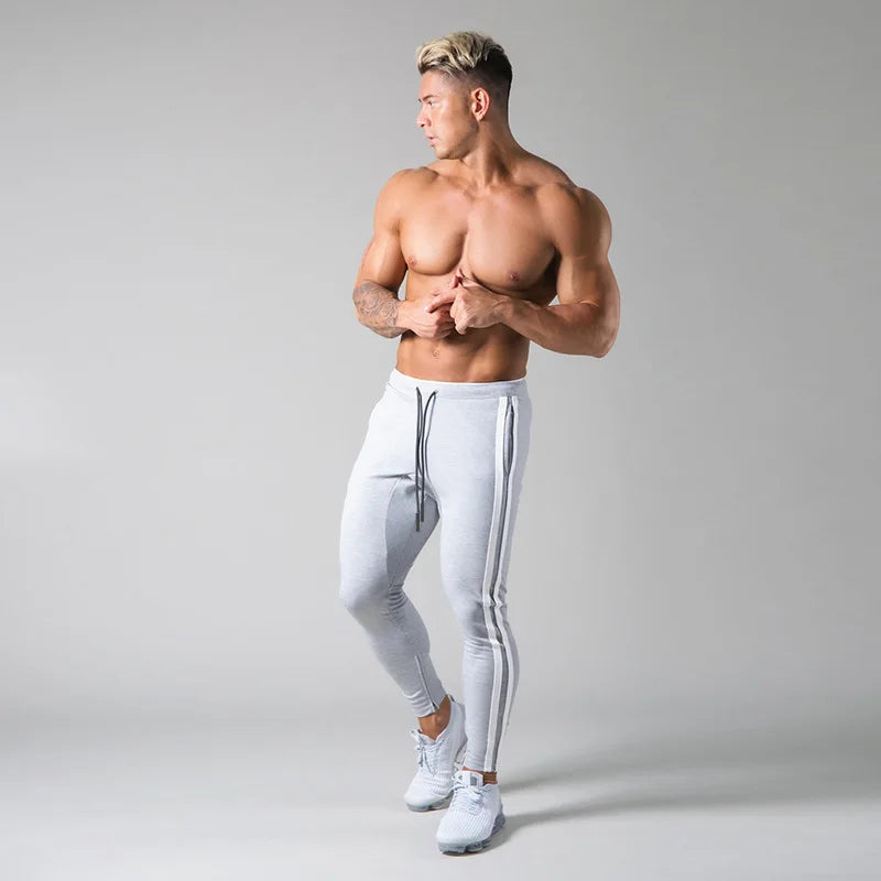 Men's Casual Pants Mens Sweatpants Running Sports Jogging Pants Men Stretch Trouser Training Gym Fitness Bodybuilding Men Pants