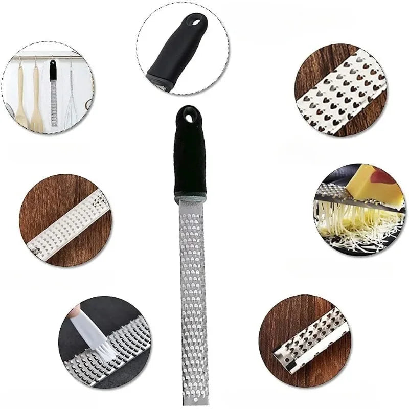 Stainless Steel Cheese Grater Slicer Lemon Peeler Chocolate Chopper Fruit Peeler Planer Vegetables Cutter Kitchen Gadgets