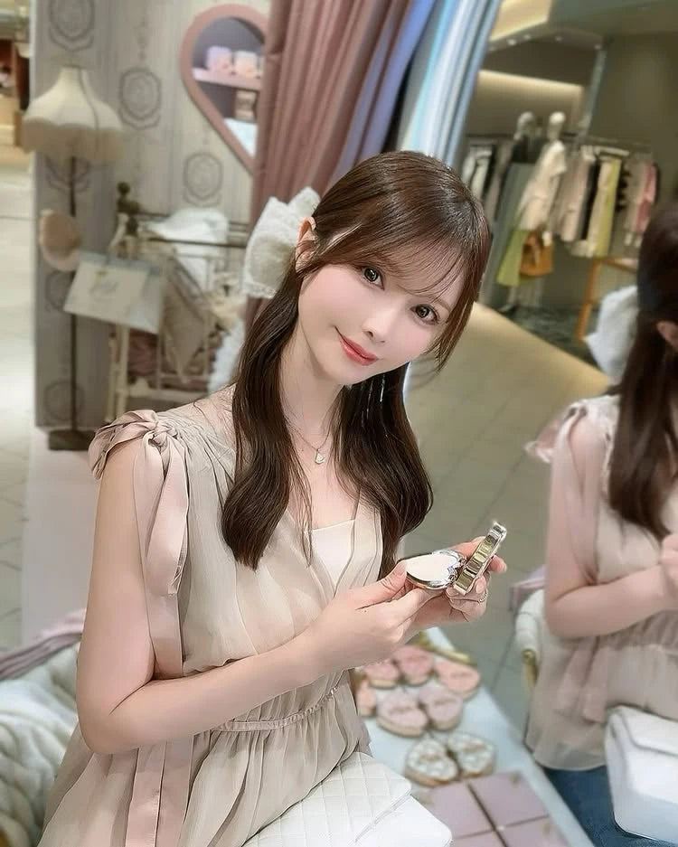 Women's Tops Summer Bow Tie Sweet Elegant Blouse Femme V Neck Shirt Waist-Cinching Japanese Style Sleeveless Chiffon Blouse