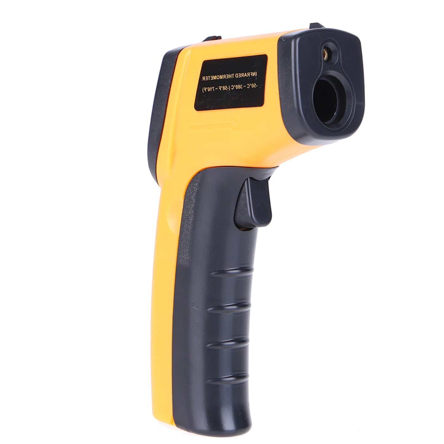 Digital Infrared Thermometer Laser Industrial Temperature Gun Non-Contact with Backlight -50-380°C（NOT for Humans）Battery not in