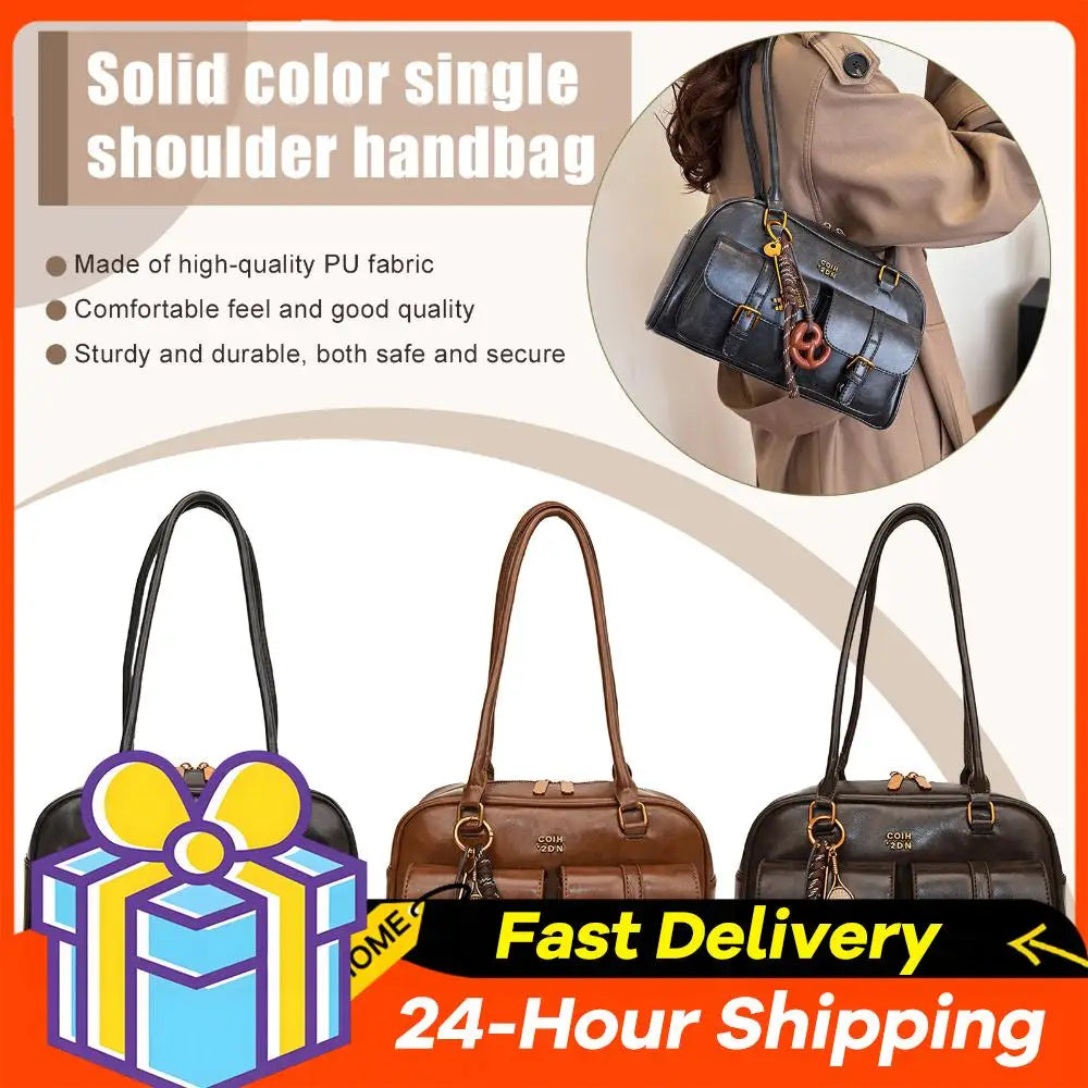 Ladies Large-Capacity Tote Bag Women Vintage Retro Chic Handbags Girl Shopping Shoulder Bag Women's Purses Top Handle Bags