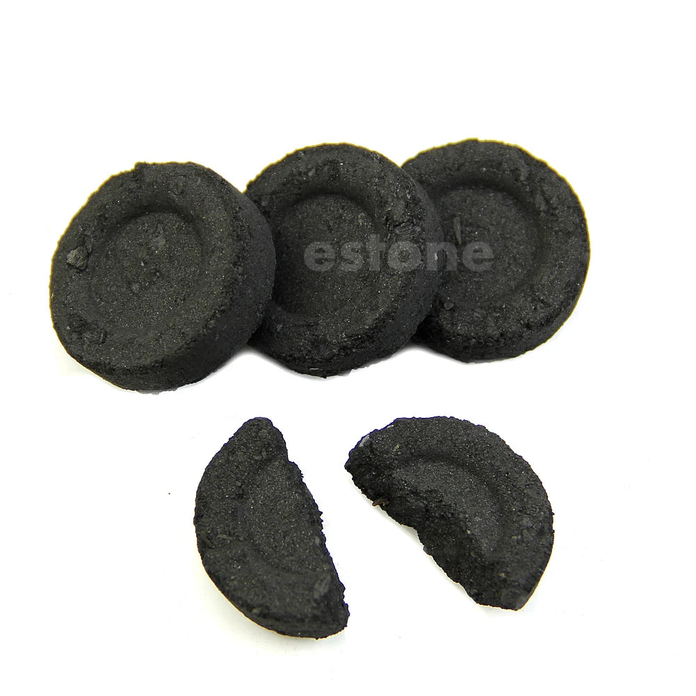4pcs New Charcoal Easy Pipe Lite for Huka Shisha Coal Hooka Incense Drop Shipping