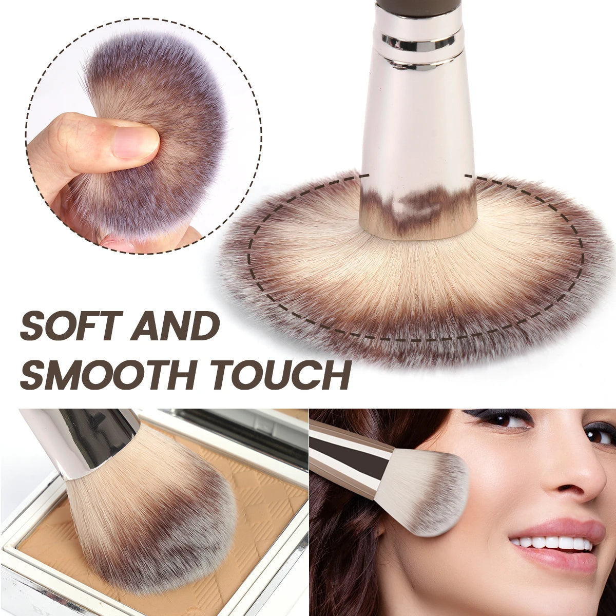 MAANGE Professional Gift Box 18pcs Makeup Brush Face Eye Beauty Brush for Foundation Conceal Eyeshadow Contour Dense Soft Brush
