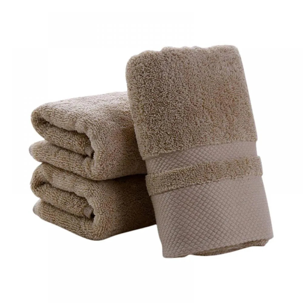 Solid Color Cotton Hand Towels Bathroom Hand Towels Set Ultra Soft And Highly Absorbent Towel For Bath Hand Face Gym And Spa ﻿