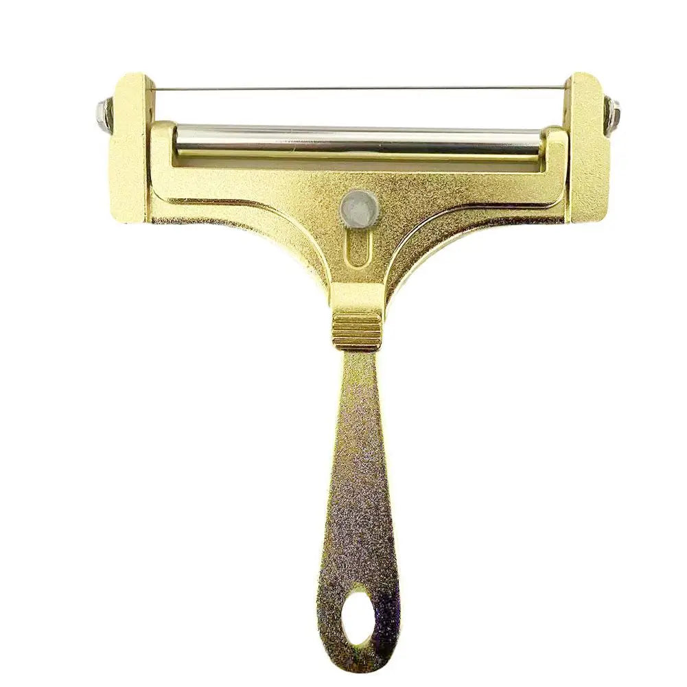 Cheese Slicer With Steel Wire & Roller Adjustable Kitchen Manual Slicer Cheese Butter Grater Thickness Cutter Che W9L5