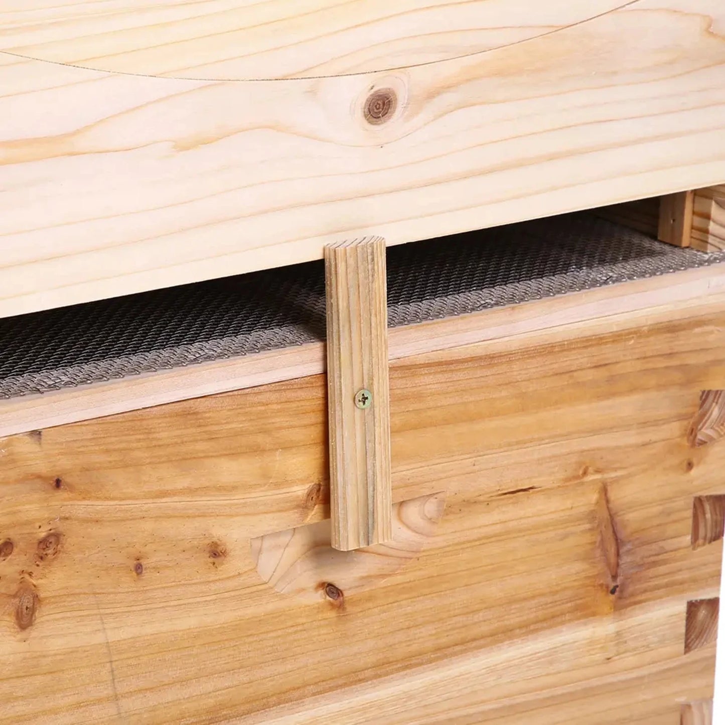 Automatic Wooden Bee Hive House with 7 Nest Wooden Bees Box Beekeeping Equipment Beekeeper Tool for Bee Hive Supply 66x43x26cm