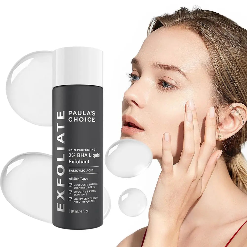 100% Authentic Paula's Choice SKIN PERFECTING 2% BHA Salicylic Acid Treatment Serum Gentle Exfoliation Smooth Skincare Essence