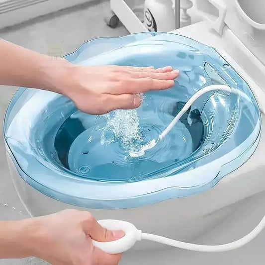 Portable Bathtubs Folding Bidet Maternity Self-Cleaning Private Part Buttock Rinse Perineal Soak Bath Hemorrhoid Treatment Bidet