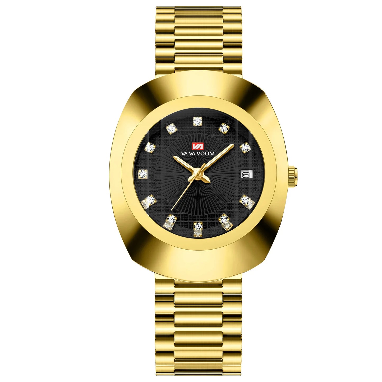 Gold Men Wrist Watches For Male Clock 2025 Top Brand Luxury Golden Fashion Men Quartz Watches Waterproof Wristwatches Dropship