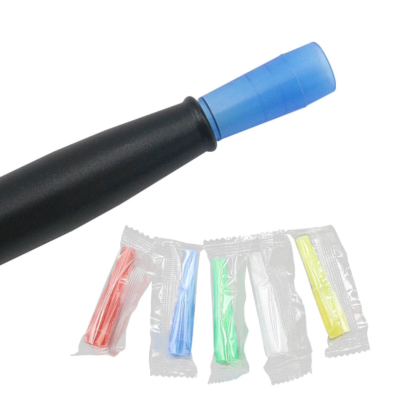 100pcs per pack Disposable Shisha Mouthpiece For Hookah Sheesha Chicha Narguile Hose Mouth Tips Smoking Accessories Gadget Tools