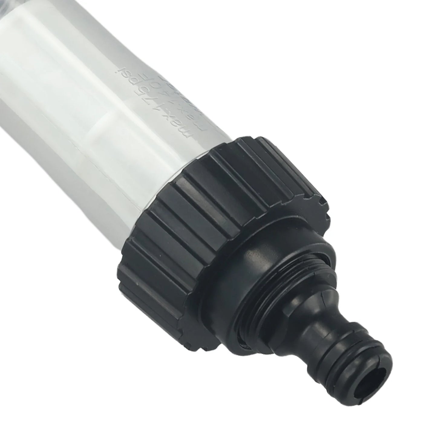 Caravan Water Filter Motorhome Equipment Patio Adjustable Water Flow Easy To Clean Flexible Compatibility Impurity Removal