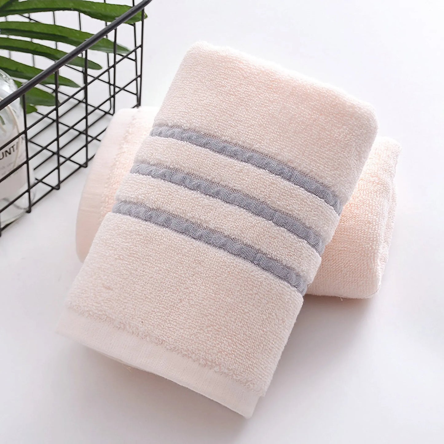 towel 100% Cotton Premium Bath Towel Set Lightweight and Highly Absorbent Quick Drying Thicken Soft Face towel