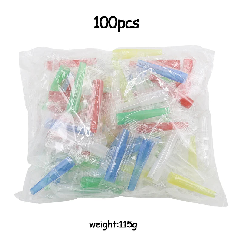 100pcs per pack Disposable Shisha Mouthpiece For Hookah Sheesha Chicha Narguile Hose Mouth Tips Smoking Accessories Gadget Tools