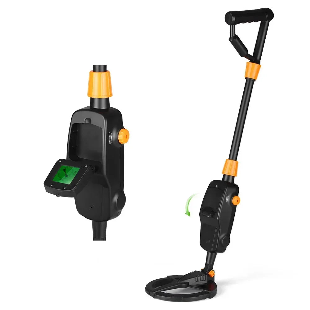 MD1008A Metal Detector Underground Professional Depth 2m Scanner Search Finder Gold Detector Jewelry Treasure Hunter Seeker Tool