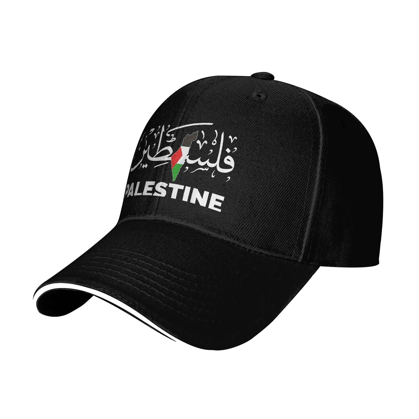 Palestine Arabic Flag  Baseball Cap Palestinian Map Fashion Hip Hop Hats Summer Men Adult Outdoor Gym Snapback Cap