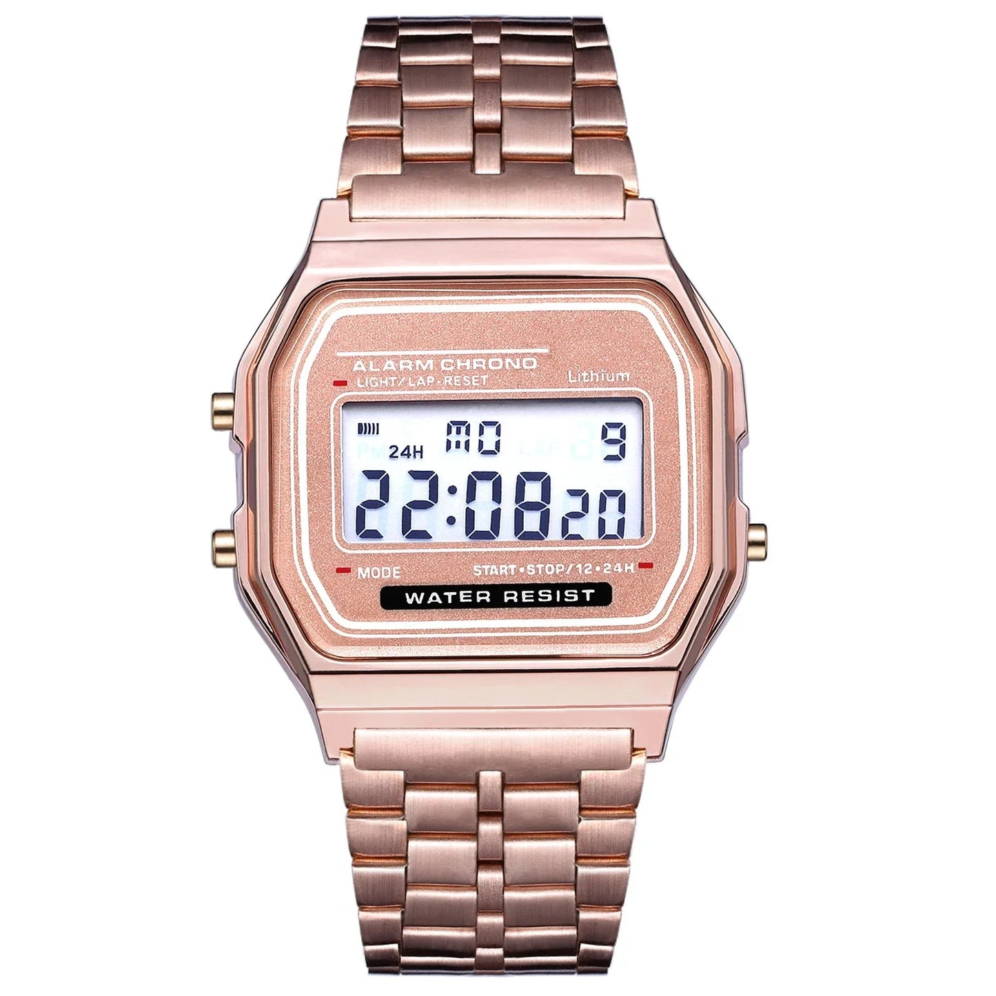 2025 Digital Watches For Men Sports Waterproof Bracelet Clock Gold Electronice LED Wristwatch Women