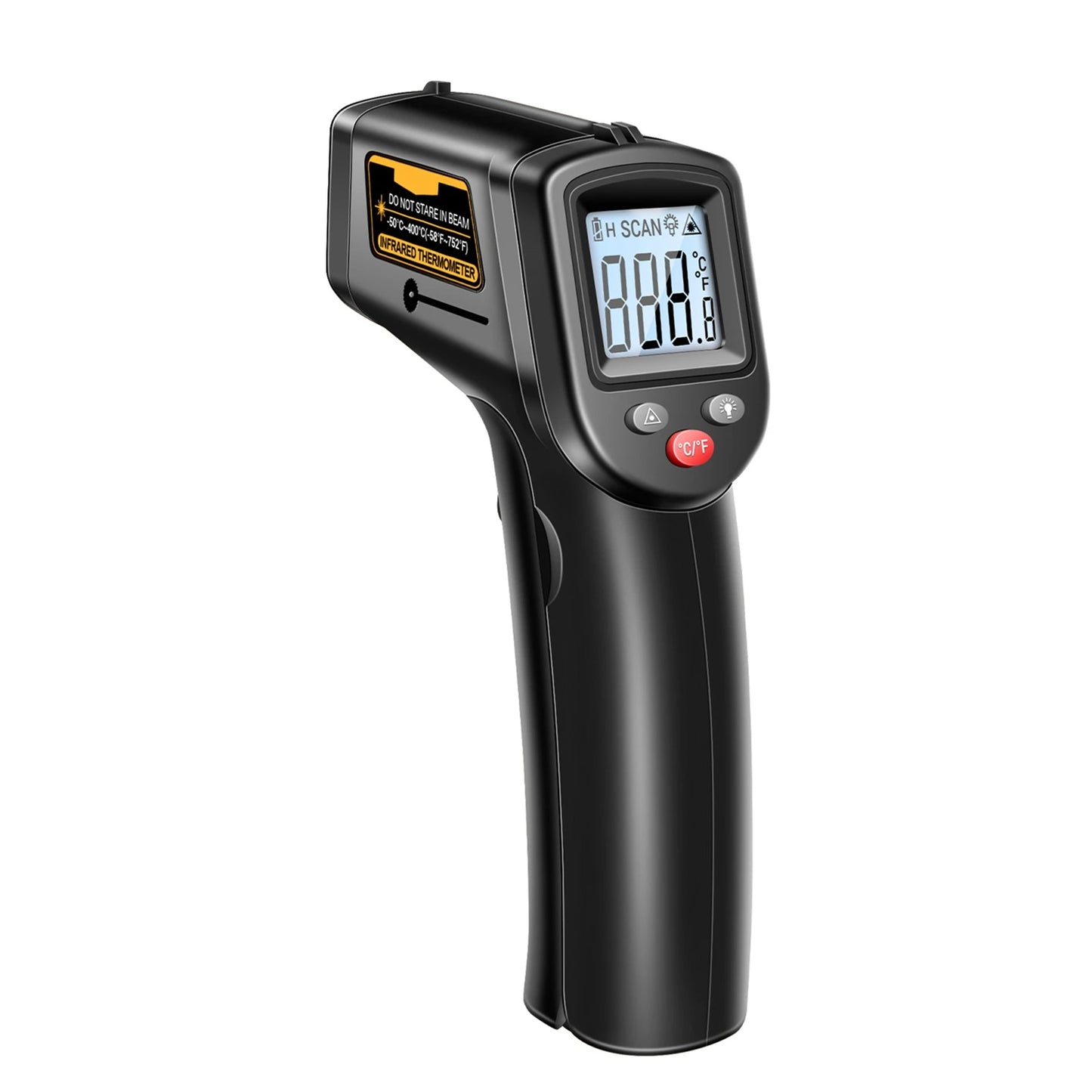 ANENG TH201 Digital Infrared Thermometer Gun Non-Contact Laser Thermometer High Accuracy Industrial Infrared Thermometer