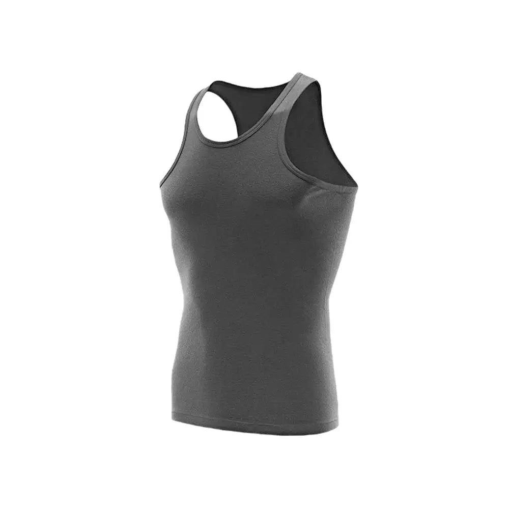 100% Pure Cotton White Grey Black Men Tank Tops Summer Plus Size Singlets Fitness Men Vest Casual Bodybuilding Vest T-shirt