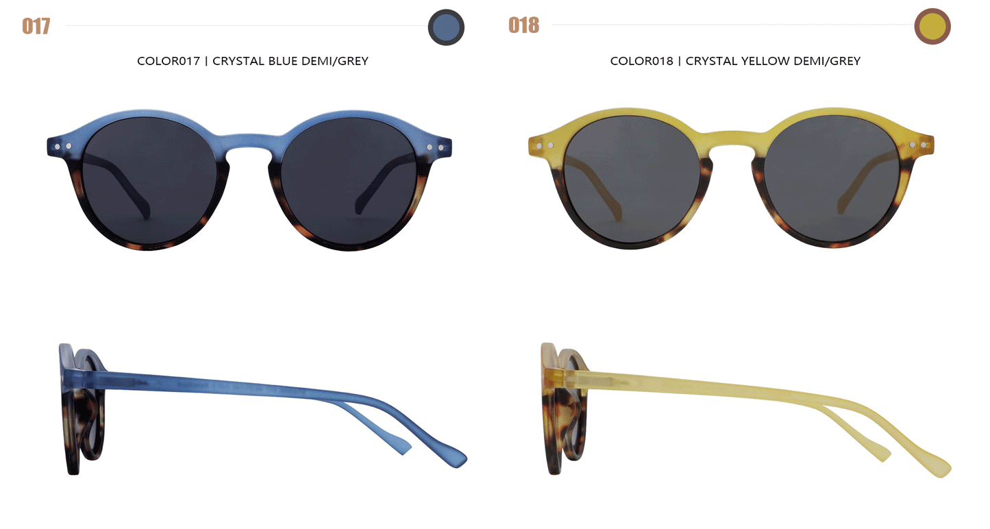 ZENOTTIC Retro Polarized Sunglasses 2023 2024 Men Women Vintage Small Round Frame Sun Glasses Polarized Lens UV400 Goggles Shade