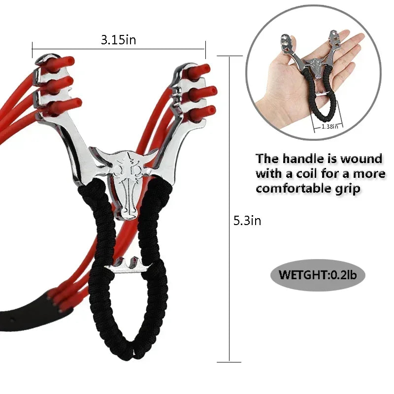 Metal Slingsshot Powerful and Precise Shooting Slingshot Sling Shot Simpleshot High Precision Sling Catapult Hunting Accessories