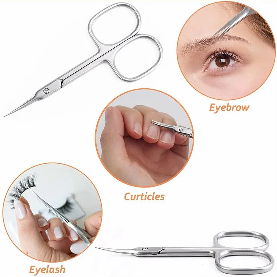Nail Clipper Premium Manicure Scissors Multi-purpose Stainless Steel Cuticle Pedicure Beauty Grooming Kit for Nail