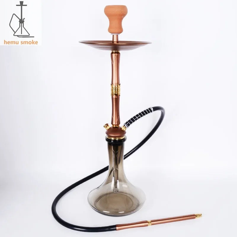 Large Aluminum Alloy Hookah Shisha Set Arabic Hookah Phnom Penh Decorative Shisha Hookah