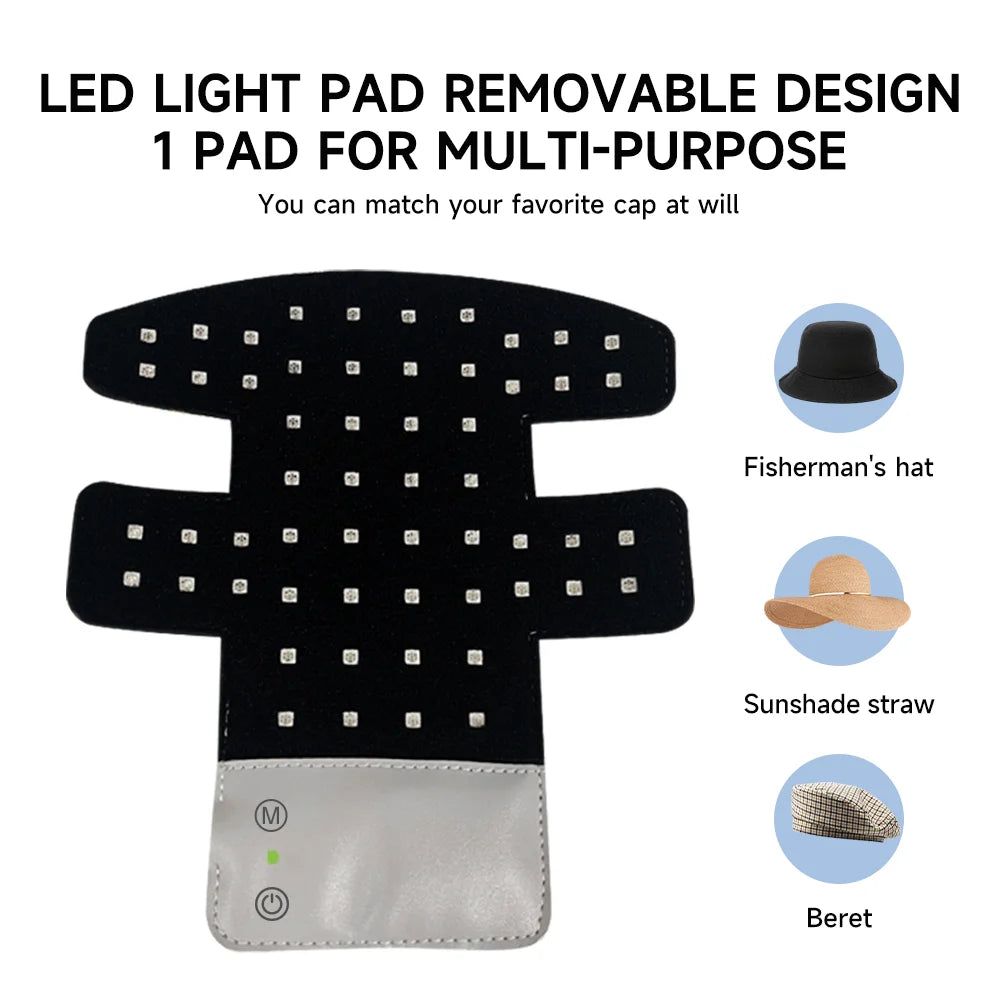LED Red Light Therapy Cap Hair Growth Hat Light Therapy Cap for Hair Regrowth and Hair Loss Treatment