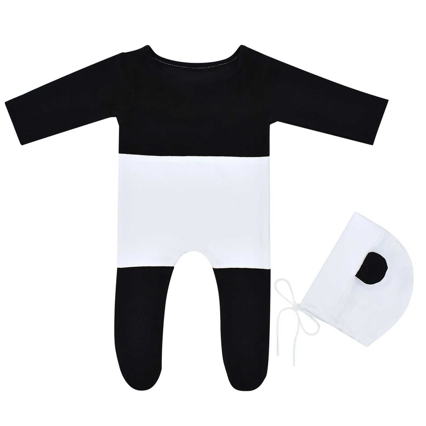 Baby Outfit  Newborn Photography Romper Panda Bear Baby  Sets Photography Clothing