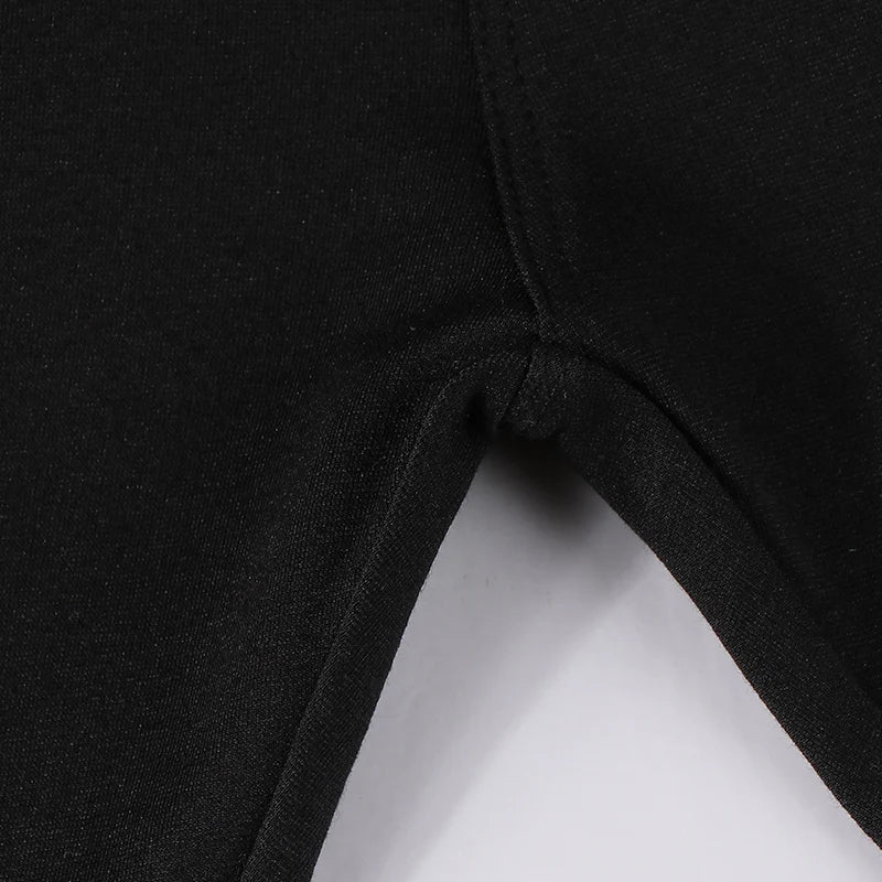 Boys long pants black all seasons trouser high elasticity waistband fashion pants summer kid clothes pants front zipper opening