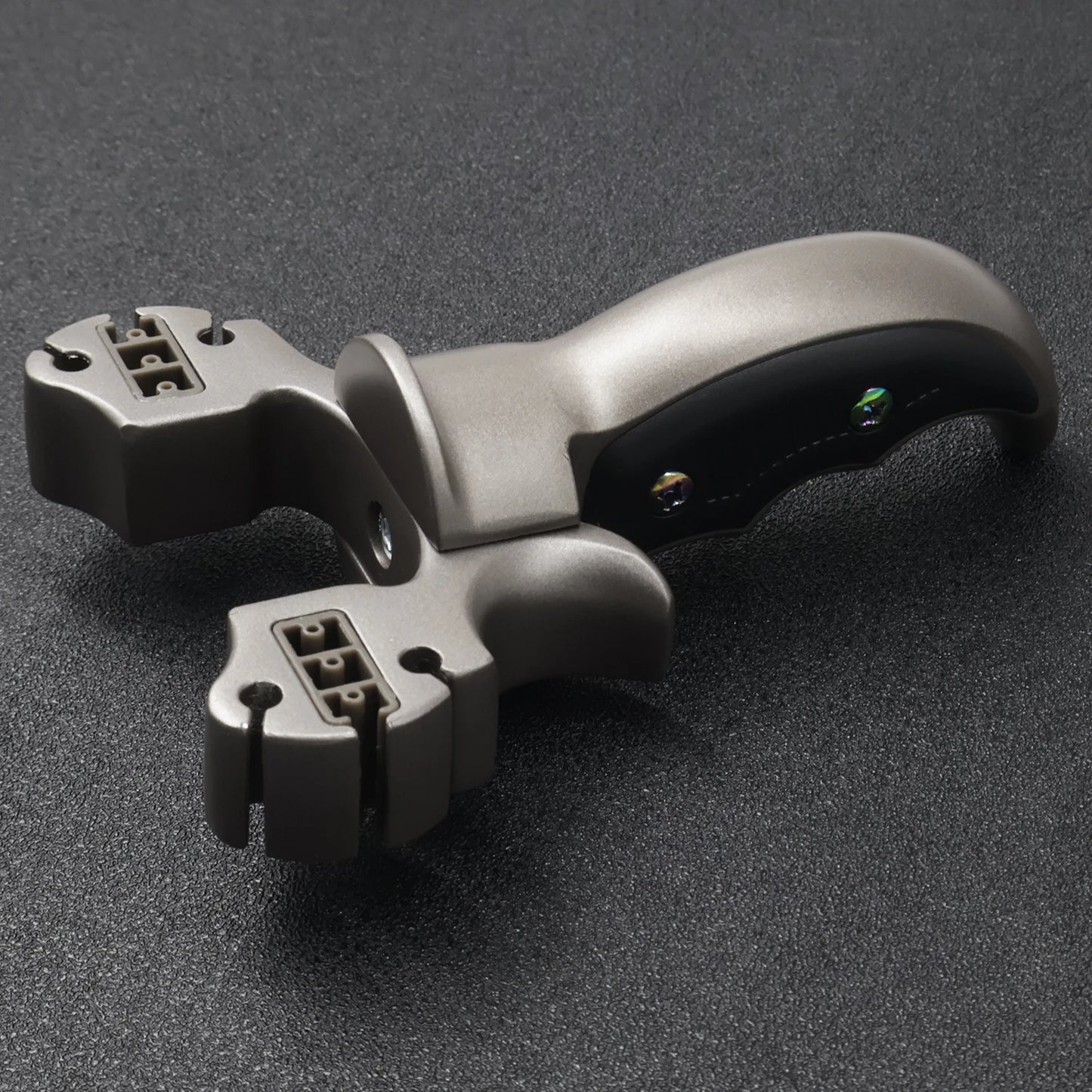 High-quality Aluminum Alloy Slingshot With Multi-functional Elastic Bands Suitable For Outdoor Hunting and Shooting