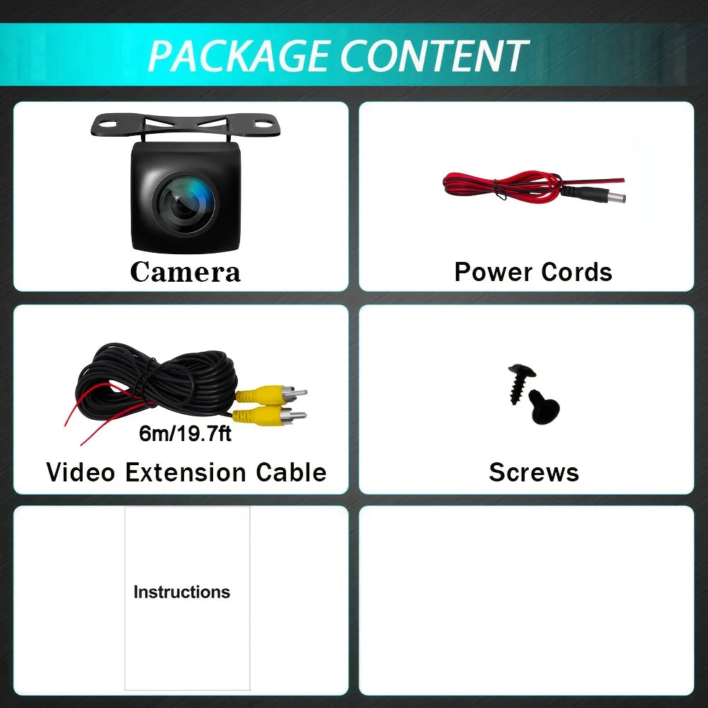 Rearview Cameras And Parking Assist Accessories Enhance Safety While Parking, Suitable for Cars, Suvs, Trucks, And Rvs