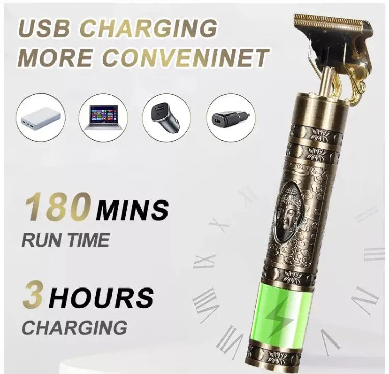 T9 Cordless Electric Hairber Shaver Hair Trimer Home Appliances Travel Barber Razors Shaving Machine for Men Trimmer Man