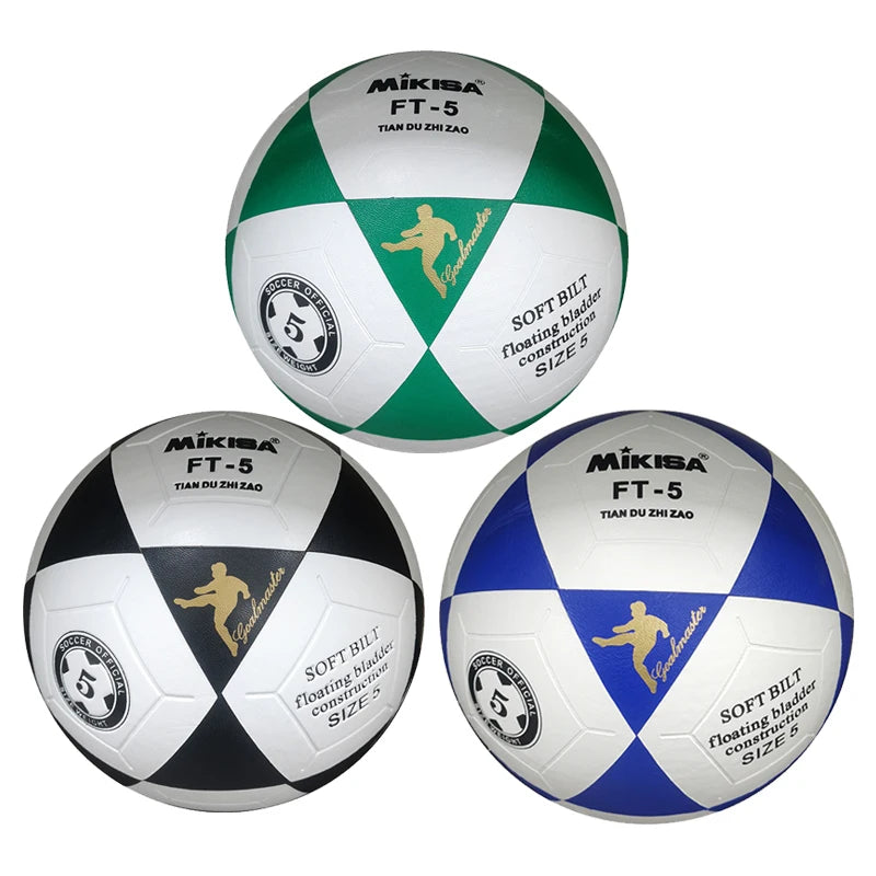 Size 5 Standard Match Soccer Ball, High Elastic Wear-Resistant FT5 Football For Adult Training Beach Daily Sports Competition
