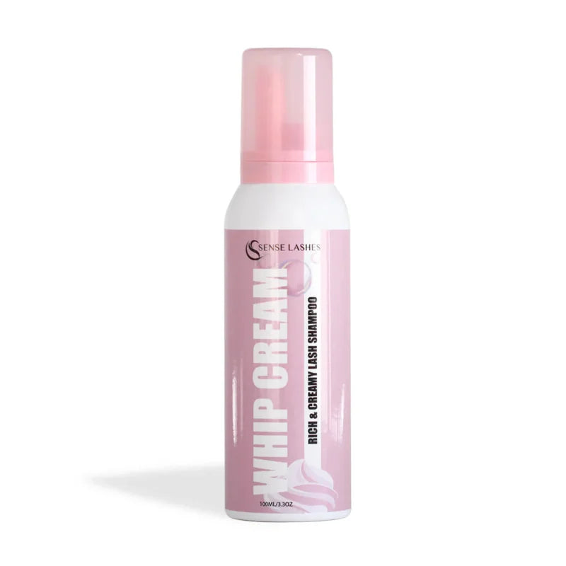SENSE LASHES 100ml Whipped Cream Lash Shampoo for Makeup Tools & Accessories removedor de extensiones de pestañas Lash Cleanser