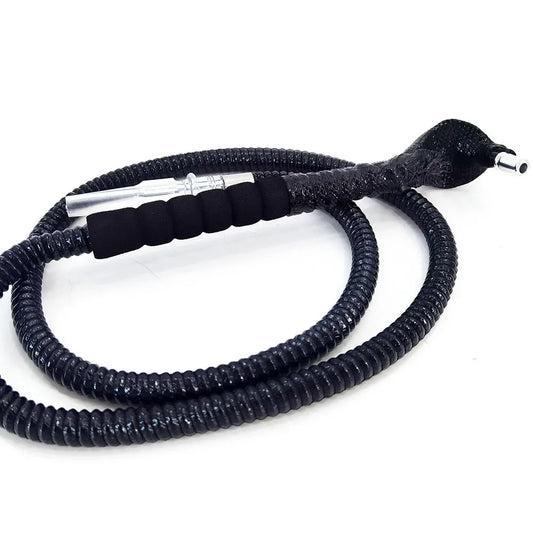 Black Arab Shisha Snake Pipe  Tube Shesha Hookah Smoking Pipe Accessories Shisha Accessories