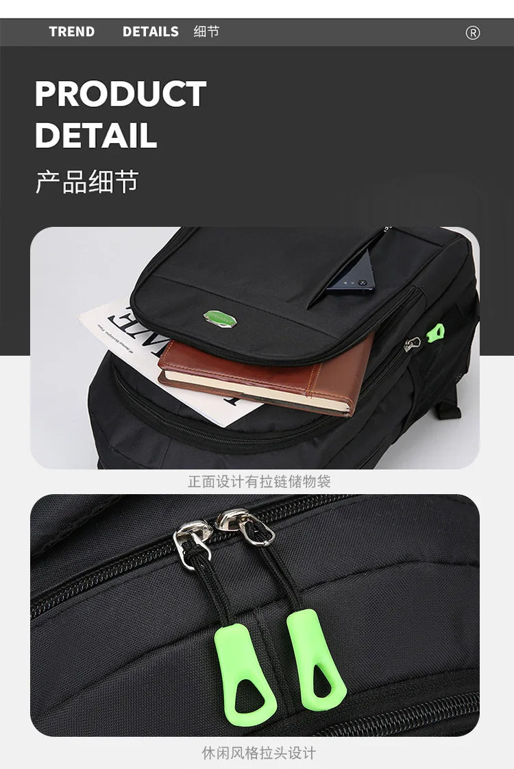 School Bag For Boys, Middle School Students, High School Students, Elementary School Students Double Shoulder Bags On Sale