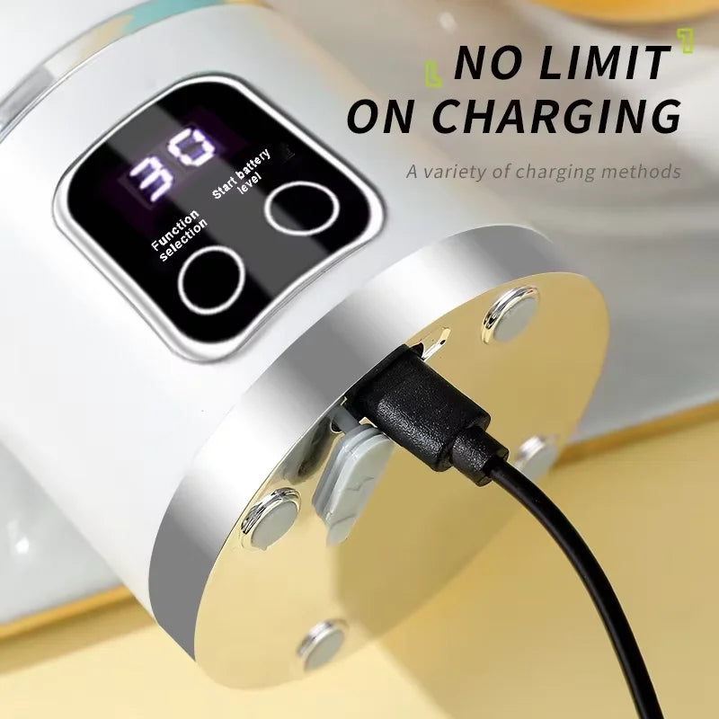 Kitchen Juicer Blender Portable Blender Kitchen Appliances Juice Milkshake 450ml Home Electric Portable Mini Juicing Cup