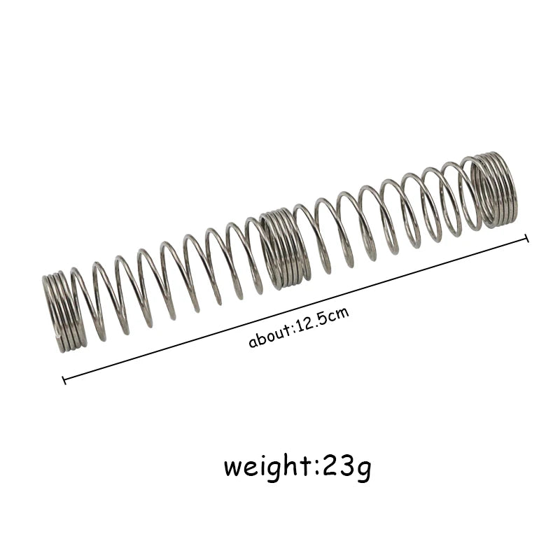 SY 1PC Shisha Silicone Hose Stainless Steel Spring For Chicha Hookah Pipe Sheesha Narguile Tobacco Cigarette Smoking Accessories