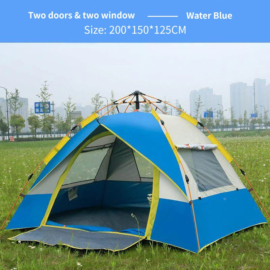 Instant Tent,Instant Pop Up Tents,Easy and Quick Setup Camping Tent,Windproof Waterproof with Rainfly for Outdoor Camping/Hiking