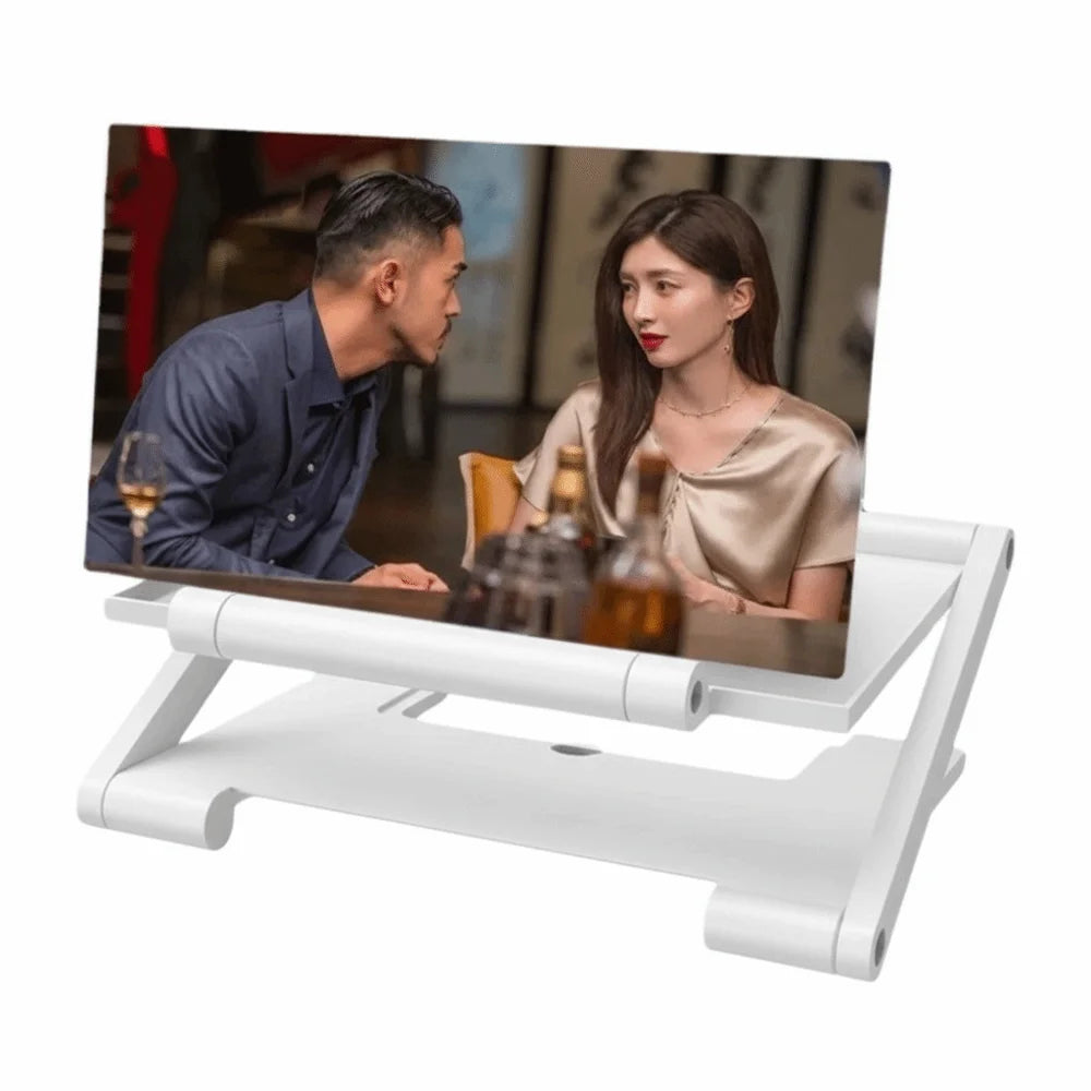 Folding Cell Phone Screen Amplifier HD Enlarged Screen Screen Enlarge Magnifier Multi functional Mobile Phone Magnifying Glass