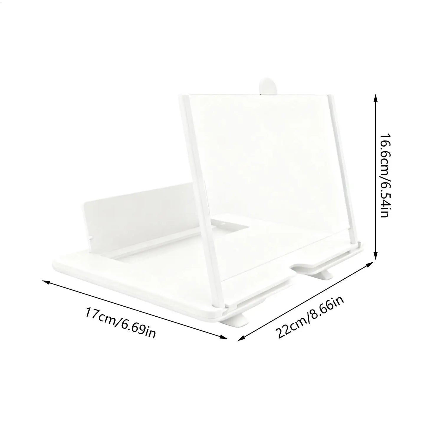 Screen Magnifier HD Phone Screen Video Magnifier Multi Functional Screen Amplifier For Phone Holder Desktop Enlarged Screen