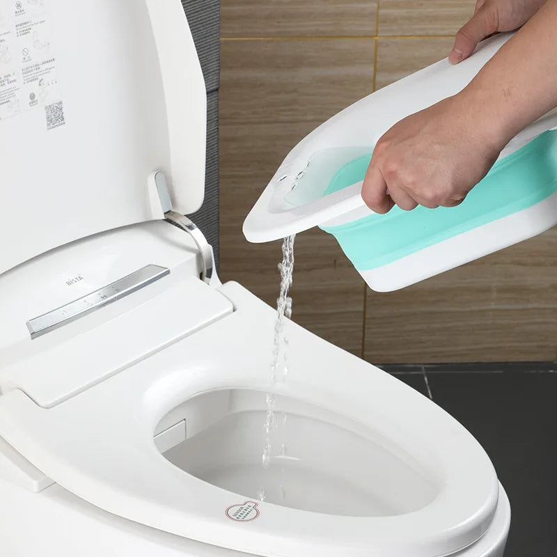 Electric Bidet Washbasin for Pregnant Women Elderly Medicated Tub Private Parts Wash Basin Portable Bidets Personal Hygiene Care